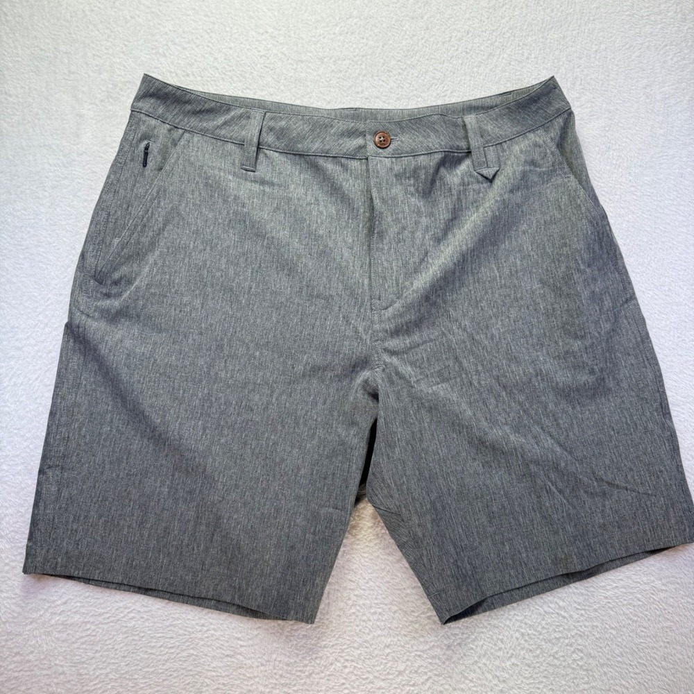 Tentree Mens Everyday Shorts Size 36 Gray Lightweight Casual